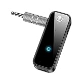 Tofficu 1 Satz -Empfänger Wireless Transmitter WLAN Adapter Audio Transmitter Receiver für tv bluethooth Adapter tv Adapter Audio-Adapter fahrzeugmontierter Adapter Plastik Black