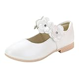 Generisch Kleine Mädchen Kleidschuhe Ballett für Mädchen Hochzeit Party Schule Kirche Kleidschuhe Flache Hochzeitsschuhe Mary Jane Halbschuhe Kinder Party Niedrige Absätze Party Prom Sandalen
