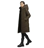 khujo Jange Frauen Wintermantel grün M 100% Polyester Basics, Casual Wear, Streetwear