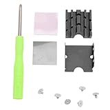 EIMSOAH M.2 2230 SSD-Kühlkörper, Mg-Aluminiumlegierung PC M.2 PCIE NVME SSD Doppelseitiger Kühlkörperkühler mit Thermosilikonpad für Computer