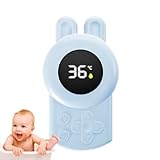 Baby Badewannentemperaturerhöhung, niedliches digitales Temperaturmessgerät schwimmend wasserdicht - Multifunktionale Badezimmer-Temperaturüberwachung für G