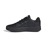 adidas Damen Court Platform Shoes, Core Black Core Black Ftwr White, 40 2/3 EU