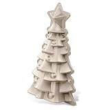 Dr. Oetker Motiv-Backform Tannenbaum – Backform White Christmas Baking – 3D-Backform mit Antihaftbeschichtung und winterlichem Design – ca. 25,5 x 15 x 7 cm & 1000 ml