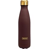 NERTHUS FIH 1528 - klassische Thermosflasche, 500 ml, doppelwandiger Edelstahl, luftdichter Deckel, BPA-frei