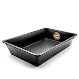 BigDean Ölauffangbehälter 20 L 60x40x12 cm aus robustem Kunststoff – Auffanghilfe für Ölwechsel – Made in Germany