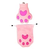 DEARMAMY 1 Stück Katzenpfoten Kühlbeutel aus Wiederverwendbar und Vielseitig Einsetzbar für Heiße Tage für Kühlung und Erfrischung