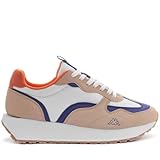 Kappa Logo Arvika 2 Sportschuhe, niedrig, bequem und stilvoll, Weiß/Beige Lt, Größe 41