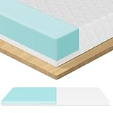 ROYGBIV Topper Matratzen Topper, Gel Topper für Komfort und Druckentlastung 7 cm hoch, Bett Topper mit H2/H3 Härte, vielseitiger Mattress Topper (140 * 190)