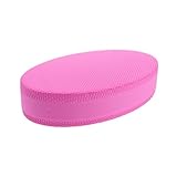 Kisangel Yoga Balance Pad Yogamatte Auszugsmatte Trainingsmatte für Frauen Gymnastikpolster für den Boden Yoga-Kniematte Basketball-Trainingsmatte Trainingspad tpe Rosy