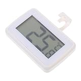 VERDANVERSE Hochpräzises Wasserdichtes Kühlschrank Thermometer Kompakt und Leicht Präzise Temperaturmessung für Gefrierschrank und Kühlschrank Langlebig und Platzsparend für Haushalt