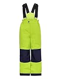 VAUDE Snow Cup Pants III Schneehose Kinder – warme Skihose Kinder wasserdicht, winddicht & atmungsaktiv, abriebfeste Schneehose Jungen & Mädchen mit anpassbarer Beinlänge – Größe: 98