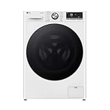LG W4WR70E6Y, Frontlader-Waschtrockner 11 - 6 kg, Klasse A/D, 60x62x85 cm, Wi-Fi, AI Direct Drive, Tiefenreinigung mit Dampf, TurboWash 360, Große Kapazität, Außentür aus gehärtetem Glas, Weiß
