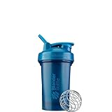 Blender Bottle Classic V2 Shaker-Flasche, perfekt für Protein-Shakes und Pre Workout, 590 ml, Ozeanblau