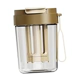 Sharplace Cold Brew Maker Eiskaffeetasse 330 ml Küchenwerkzeuge Kompakte tragbare Extraktionstasse Teekanne für Outdoor-Wanderpicknicks Büro, Kaffee