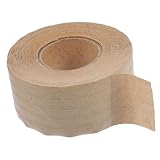 WEKAMOS Wasserkleber Kraftpapier Paketband Stark Haftendes Reißfestes Verpackungsband für Schwere Kartons Umzug Versand Umweltfreundlich Leicht Abreißbar Einsetzbar