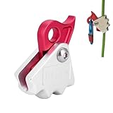 Hominas Kletter Stopper 15 KN Selbstbremsendes Abseilgerät Seilbremse Kletterausrüstung für 9-12 mm Seil