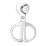 Zigarrenschere Schneider, Edelstahl Guillotine Doppelklinge Gerade Schnitt Schere Zigarren Zubehör für Zigarren