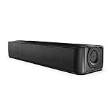 CREATIVE Stage SE Under-Monitor Soundbar mit USB Digital Audio und Bluetooth 5.3, Clear Dialog und Surround by Sound Blaster, Stromversorgung über Adapter