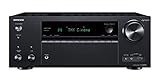 Onkyo TX-NR696(B) 7.2 Kanal AV Receiver (THX Kinoklang, Dolby/DTS:X, WLAN, Bluetooth, Streaming, Musik Apps, Spotify, Deezer, Radio, Multiroom, 175W/kanal) schwarz