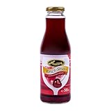 Kirsch-Sirup, der Lausitzer Fruchtsirup / Cherry Verdünnungssaft mit 6x500ml in der Glasflasche