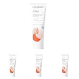 Locobase Repair Creme - 72h Feuchtigkeitscreme für sehr trockene & rissige Haut - Körper & Gesichtspflege - regeneriert die Hautbarriere - parfümfrei - dermatologisch getestet - 30g (Packung mit 4)