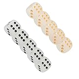 BESTonZON 10 Stück Leuchtende Würfel Partyzubehör Partyzubehör Neuheitswürfel Im Dunkeln Leuchtende Würfel Partywürfel Leuchtende Würfel Spielewürfel 16 Mm Würfel Partyspielwürfel