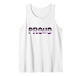 Proud asexuelle Flagge LGBTQIA ace Pride Flagge Tank Top
