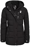 Spyder Mädchen Lange Länge Puffer Jacke - Warm Gesteppte Puffer Bubble Coat Isolierte Winterparka Jacken für Mädchen (7-16), Schwarz, 7-8