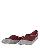 FALKE Damen Cosyshoe Invisible W Hp Wolle Rutschhemmende Noppen Stoppersocken, Braun Cayenne 5950, 39/40 EU