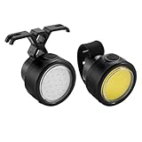 Rücklicht für Fahrrad, hohe Helligkeit, wasserdichte Fahrradlichter – wasserdicht, verstellbar, Zubehör für Nacht, Sicherheit, Stadtfahrten, Sichtbarkeit, Nachtfahrten