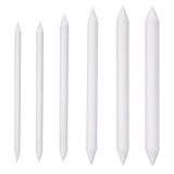 wangjiangda Papierwischer Set 6 Stück Blending Stümpfe für Student Skizze Zeichnen, Malen Zubehör, Radiergummi Stift