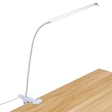 Schreibtischlampe | Verstellbare Leselampe Mit Schwenkarm Und Klemmbefestigung | Augenfreundliche USB LED Lampe | Für Wohnzimmer Schlafzimmer Klassenzimmer Studium Kinder Malen Küche Arbeit