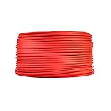 Shupiquant Silikonkabel,Litzenkabel,Kabel Photovoltaik-Kabel 2,5mm2 4mm2 6mm2 Solarstromkabel-Kabel/TÜV-Kabel für PV-Panels Anschluss rot schwarz XLPE-Jacke(Red,15M_AWG11 4MM2)
