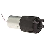 HamPaesk 1 stück 370 Motor Wasserpumpe DC 12 V Wasserspender 1L Großer Durchfluss Miniatur selbstansaugende Membranpumpe