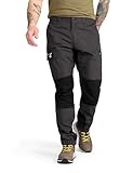 RevolutionRace Herren Nordwand Pants, Hose zum Wandern und für viele Outdoor-Aktivitäten, Anthracite, M