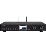Imperial DABMAN i510 BT - Hifi-Tuner Internetradio / Digitalradio (DAB+ / DAB / UKW / WLAN / LAN, Bluetooth senden und empfangen, USB, Streamingdienste Amazon Music, Napster uvm.) schwarz