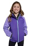 Mountain Warehouse Torrent Wasserdichte Kinderjacke - leichte Regenjacke für Kinder mit versiegelten Nähten, atmungsaktiv, für Mädchen und Jungen - zum Wandern Flieder Kinder 152 EU (11-12 Jahre)