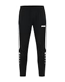 JAKO Herren Trainingshose Power, Schwarz/Weiß, XL