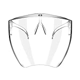 Baobiutin Transparente Gesichtsmaske klarer Gesichtsschild transparente Schutzmaske Visor staubdest