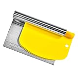 MAGICLULU 1Satz Küchenteigschaber Teiliges Teigwerkzeug Mit Maßskala Vielseitig Einsetzbar Für Backen Wischen Und Reinigen Für Zuhause Und Gastronomie