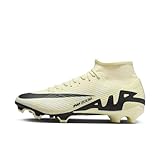 Nike Herren Zoom Superfly 9 Academy Fg/Mg Fußballschuh, Lemonade Black, 42.5 EU