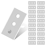 Flintronic 20 Stück Keramikfeldschaber Ersatzklingen, Schaberklingen Edelstahl, Schaber Klingen, Rasierklingen Zeranfeldkratzer, Keramikfeld,Herdschaber für Kochfeld, Backofen, Glaskeramik(43 * 22mm)