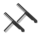 VICASKY 2 Stück Faltkamm Handtaschenkamm Breitzahnkamm Herren Feinzahnkamm Taschenkämme Für Herren Stylingkamm Für Herren Schnurrbartkamm Reisekamm Für Herren Bartkamm Für Herren