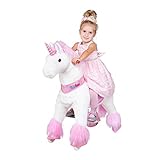 Miweba PonyCycle Sternschnuppe - 3 Jahre Garantie - U Serie - Schaukelpferd - Kuscheltier auf Rollen - Kinder - Pony - Tierlaute Pferd MyPony - Reiten - 3-5 Jahre (Small)