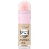 Maybelline New York 4-in-1 Make Up mit Concealer, BB Cream, Highlighter und Primer, für einen perfekten Teint, Foundation mit leichter Deckkraft, Instant Perfector Glow, Nr. 01 Light, 20 ml