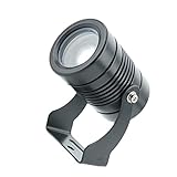 Outdoor Search Light - LED Brunnen, Außenwandprojektoren für den Außenbereich, Schmalstrahler, Beleuchtungsstrahler für Gebäude Außenbeleuchtung (Material : Yellow,