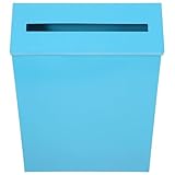 Angoily Antiker Wandbriefkasten aus Eisen Vintage Postkasten mit Großem Fassungsvermögen Dekorativer Retro Briefkasten für und Büro