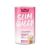 GymQueen Slim Queen Abnehm Shake 420g, Iced Coffee, Leckerer Diät-Shake zum einfachen Abnehmen, Mahlzeitersatz mit wichtigen Vitaminen und Nährstoffen, nur 250 kcal pro Portion & ohne Zucker-Zusatz