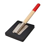 UKCOCO Gummiklöppel Clip Besen Organizer leichter Mopp Wischbesen-Organizer Pflasterhammer bodenleger werkzeug gummilaken Gummihammer für Arbeiter Fliesenwerkzeug Kautschukholz Black