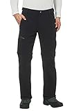 Vaude Herren Farley Stretch T-Zip Hose II, Schwarz, 48/S , 04575 black